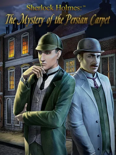 Portada de Sherlock Holmes: The Mystery of the Persian Carpet