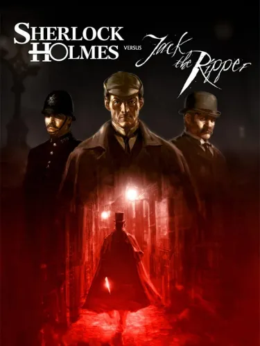 Portada de Sherlock Holmes Versus Jack the Ripper