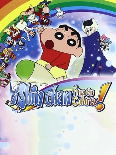 Portada de ¡Shin Chan: Flipa en colores!