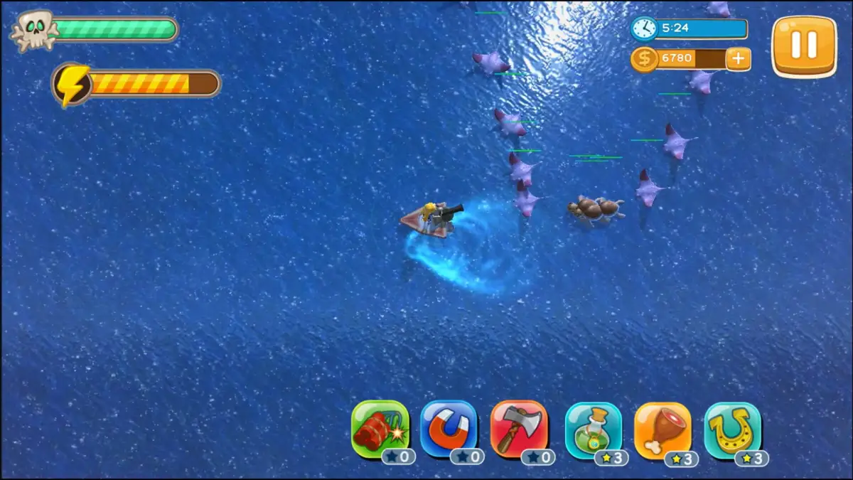 Shineg in the SeaFight