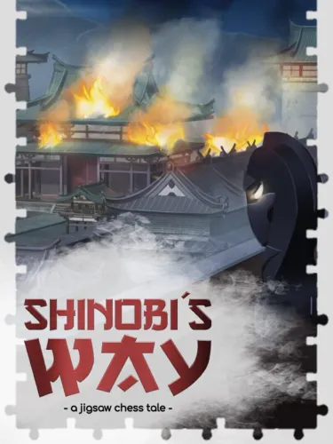 Portada de Shinobi’s Way – a jigsaw chess tale