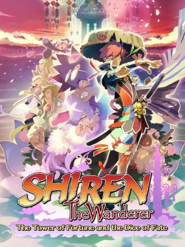 Portada de Shiren the Wanderer: The Tower of Fortune and the Dice of Fate