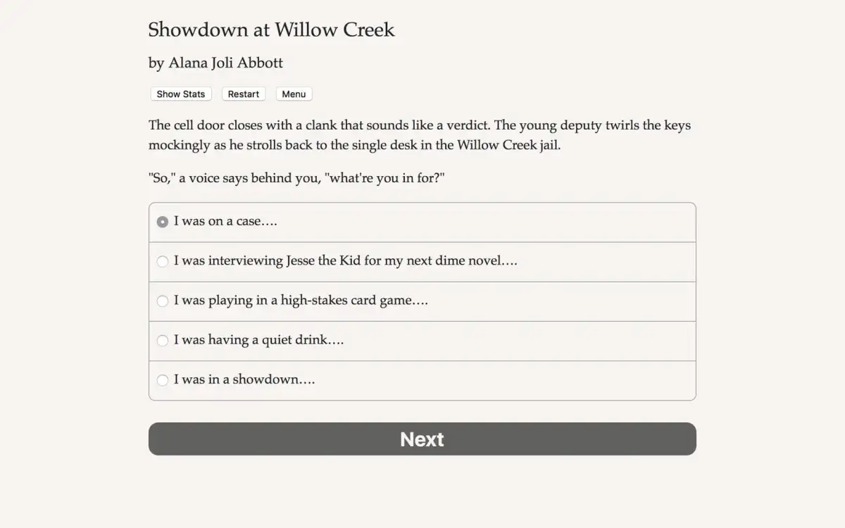 Showdown at Willow Creek