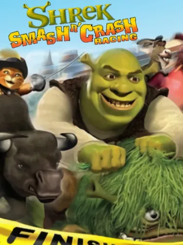 Portada de Shrek Smash n’ Crash Racing