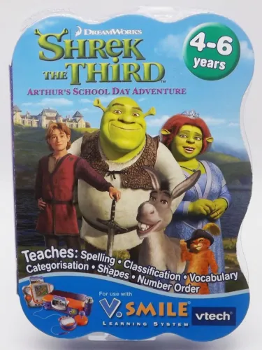 Portada de Shrek the Third: Arthur’s School Day Adventure