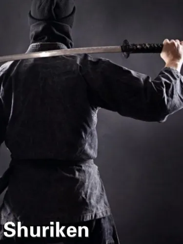 Portada oficial del videojuego Shuriken