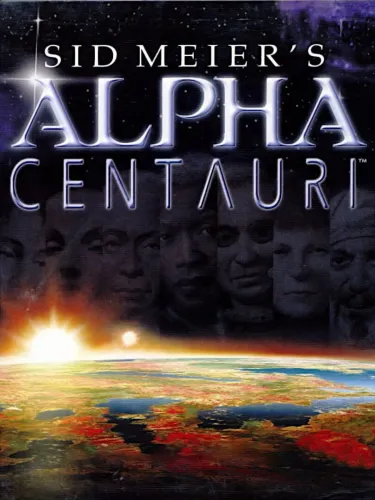 Portada de Sid Meier’s Alpha Centauri