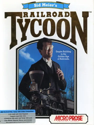 Portada de Sid Meier’s Railroad Tycoon