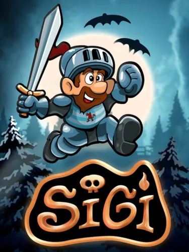 Portada oficial del videojuego Sigi: A Fart for Melusina