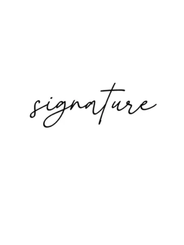 Portada de Signature