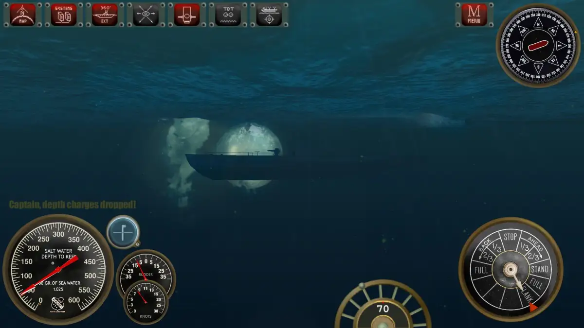 Portada de Silent Depth 3D Submarine Simulation