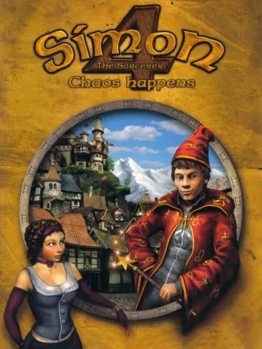 Portada de Simon the Sorcerer 4: Chaos Happens