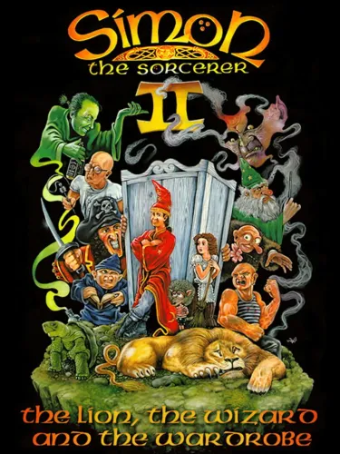 Portada de Simon the Sorcerer II: The Lion, the Wizard and the Wardrobe