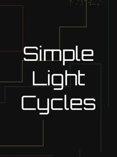 Portada oficial del videojuego Simple Light Cycles