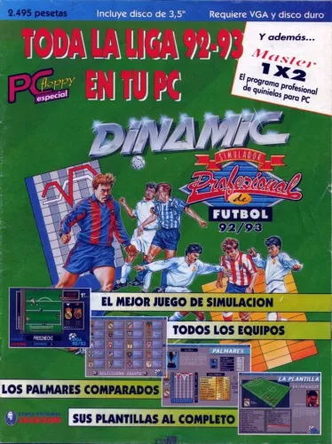 Portada de Simulador Profesional de Fútbol