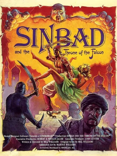 Portada de Sinbad and the Throne of the Falcon
