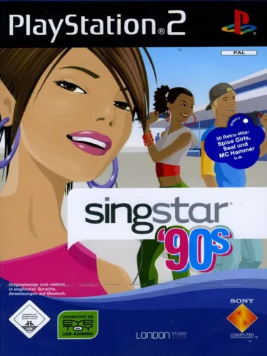 Portada de SingStar: ’90s