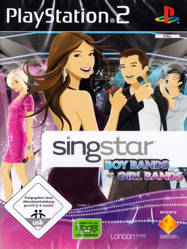 Portada de SingStar: BoyBands vs GirlBands