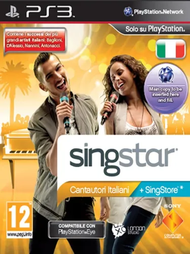 Portada de SingStar: Cantautori Italiani