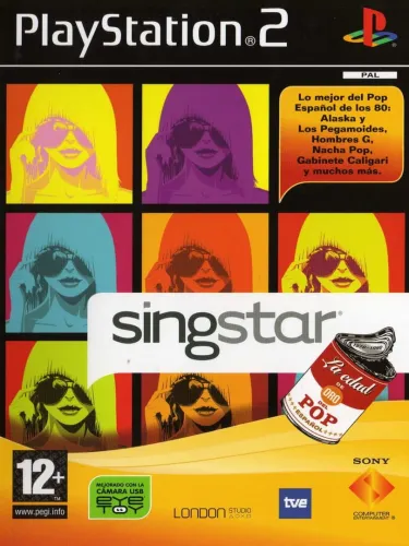 Portada de Singstar: La Edad de Oro del Pop Español