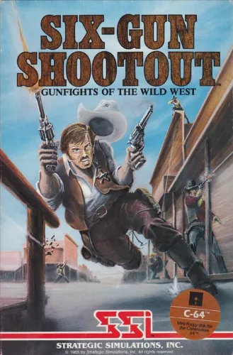 Portada de Six-Gun Shootout: Gunfights of the Wild West