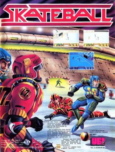Portada de Skateball
