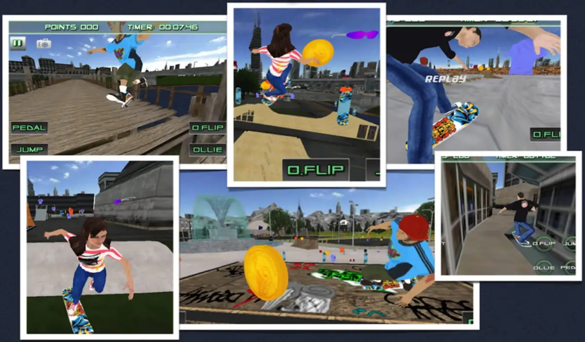 Skateboard 3D – Skater Die Hard Skate Boarding Game