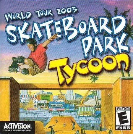 Portada de Skateboard Park Tycoon: World Tour 2003