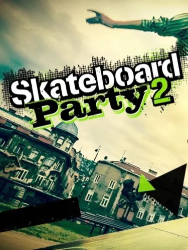Portada oficial del videojuego Skateboard Party 2