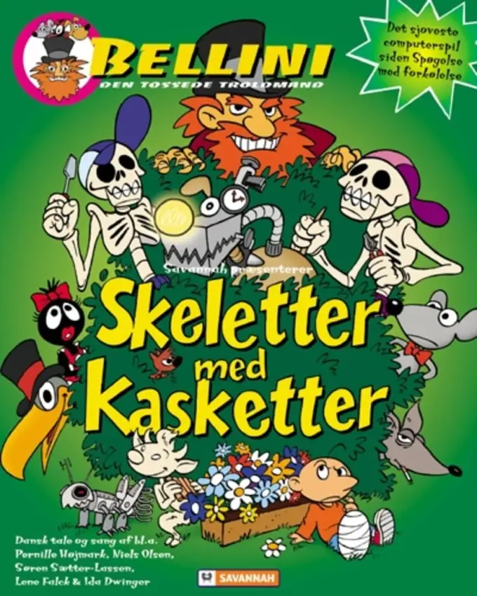 Skeletter med kasketter