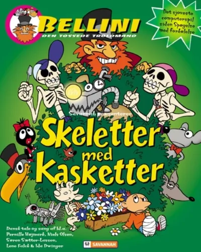 Portada de Skeletter med kasketter