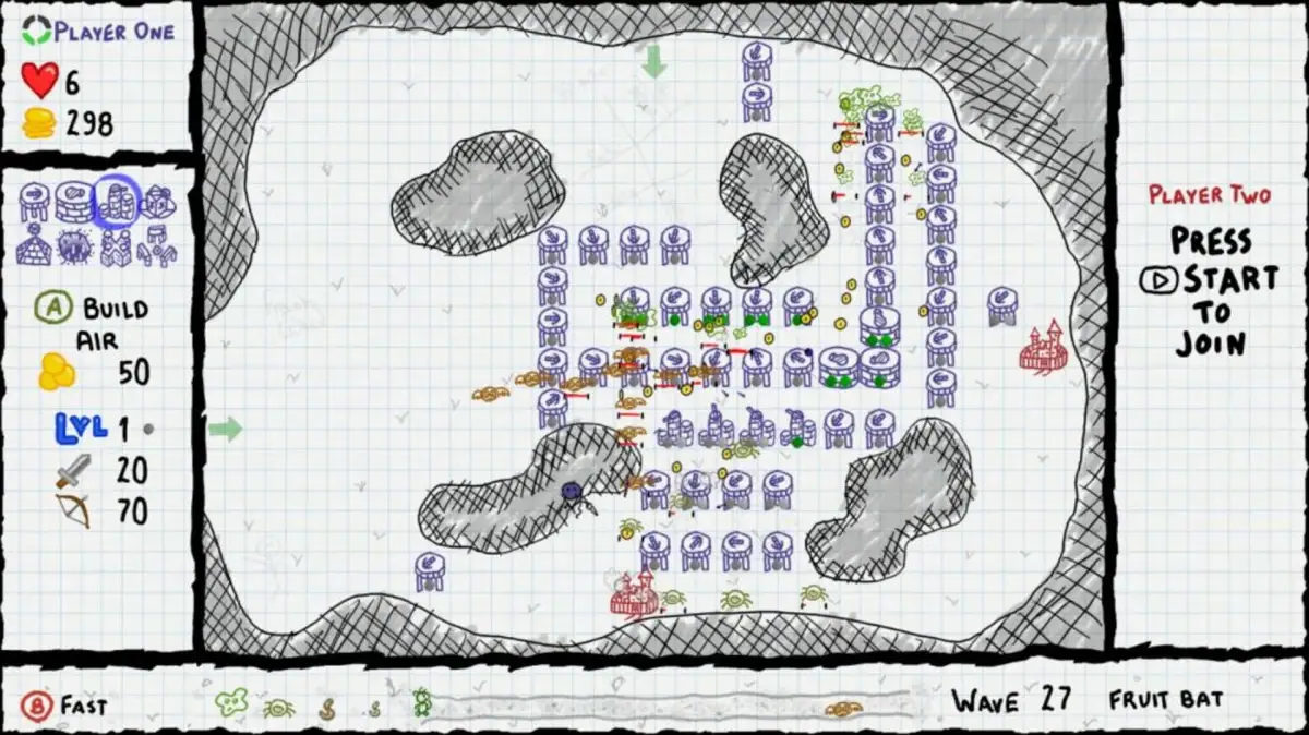 Portada de Sketchy Tower Defense