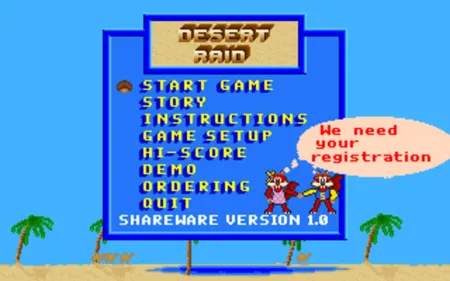 Portada de Skunny’s Desert Raid