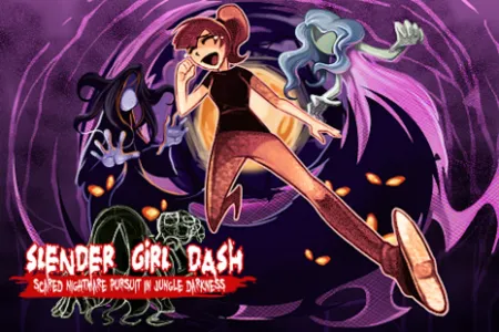 Portada de Slender Girl Dash: Scared Nightmare Pursuit in Jungle Darkness