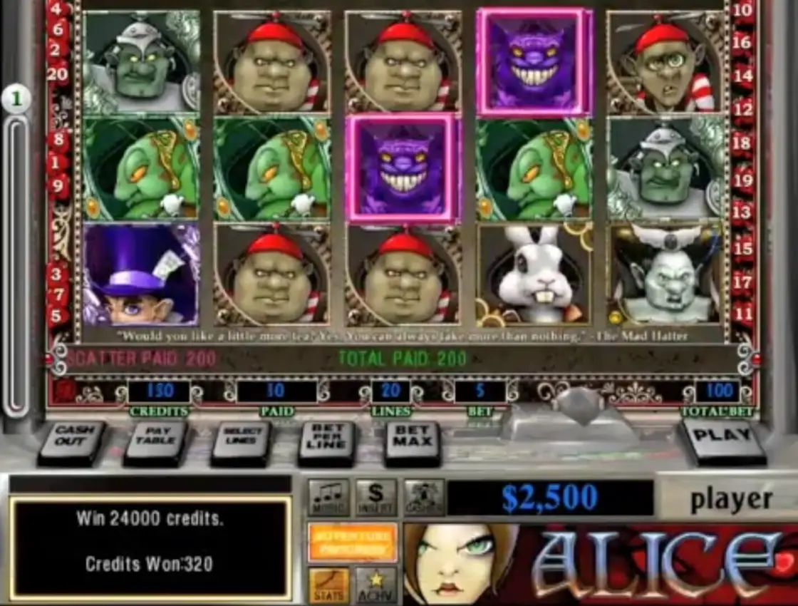 Slot Quest: Alice in Wonderland