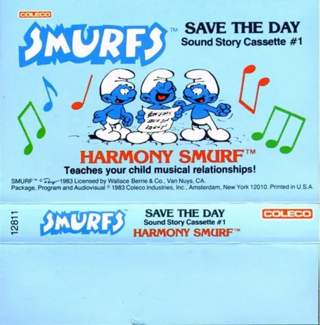 Portada de Smurfs Save the Day: Harmony Smurf