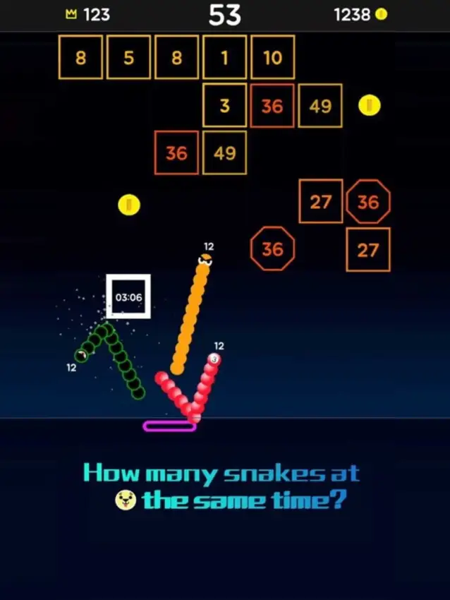 Portada de Snake Bricks-Bounce Balls