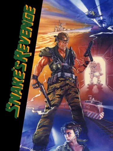 Portada de Snake’s Revenge