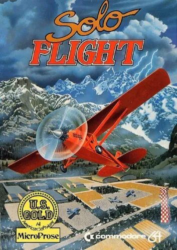 Portada de Solo Flight