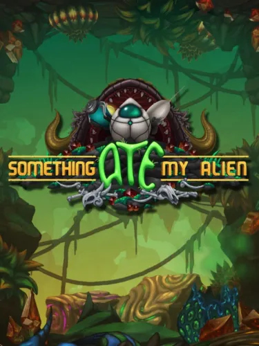 Portada de Something Ate My Alien