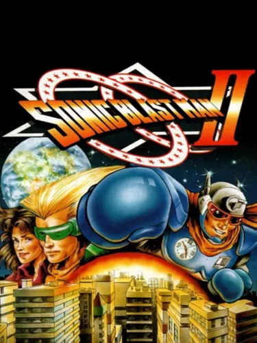 Portada de Sonic Blast Man II