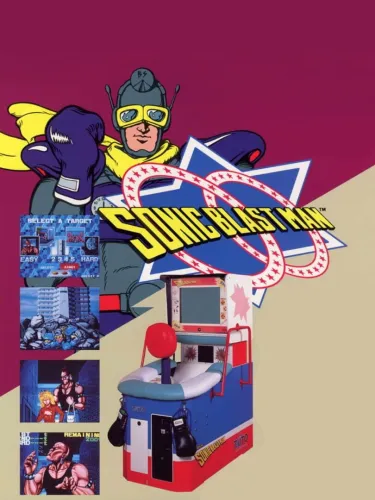 Portada de Sonic Blast Man