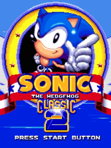 Portada oficial del videojuego Sonic Classic 2