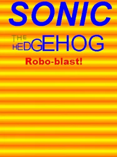 Portada de Sonic Robo Blast