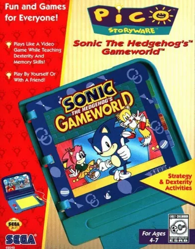Portada de Sonic the Hedgehog’s Gameworld