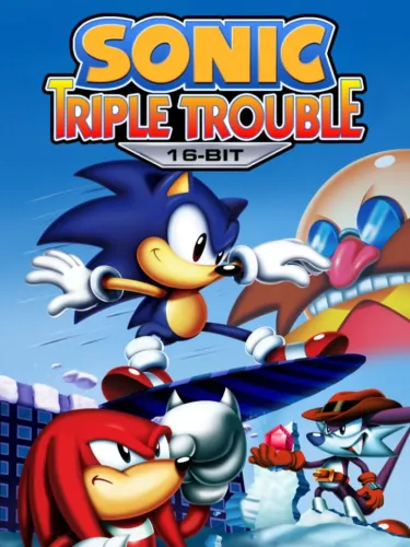 Portada de Sonic Triple Trouble 16-Bit
