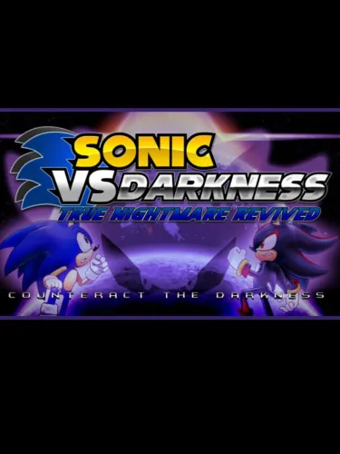 Portada de Sonic VS. Darkness: True Nightmare Revived
