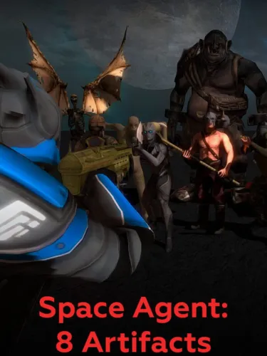 Portada de Space Agent: 8 Artifacts