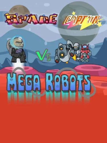 Portada de Space Captain vs Mega Robots