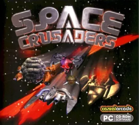 Portada oficial del videojuego Space Crusaders